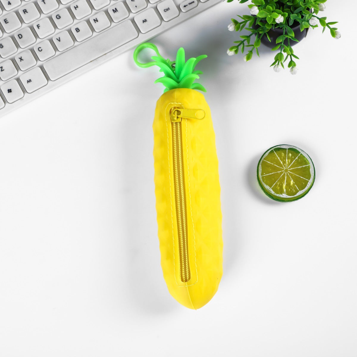 Wholesale Fruit and Vegetable Silicone Pencil Case
